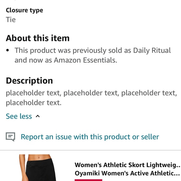 Daily ritual-Women's Terry Cotton and Modal Drawstring Sweatshirt Skirt - Picture 8 of 14